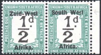 South West Africa Postage Due SG D6