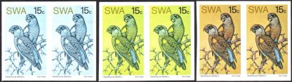South West Africa 1974 Rare Birds