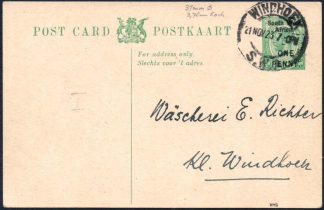 South West Africa postal stationery