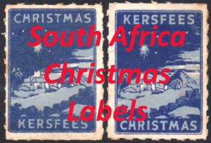 South Africa Christmas Labels