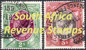 Revenue Stamps of South Africa 1913-52