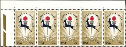 1969 South Africa Games 2½c SG 278