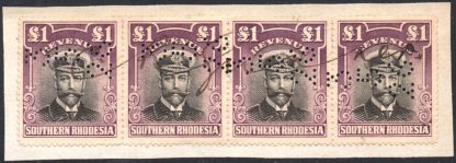 Southern Rhodesia £1 revenue