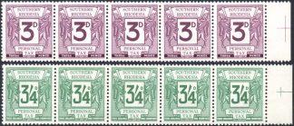 Southern Rhodesia Personal Tax stamps