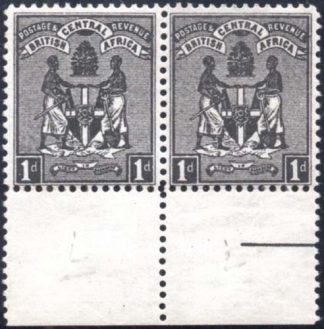 BCA 1895 1d black SG 21
