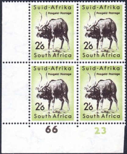 South Africa 2s6d cylinder block