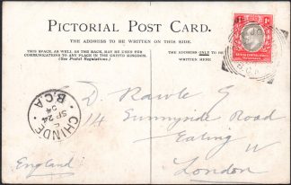 BCA 1904 postcard Fort Johnston postmark