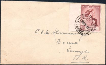 Northern Rhodesia 20s on cover