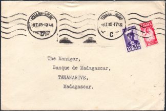 1945 South Africa to Madagascar cover